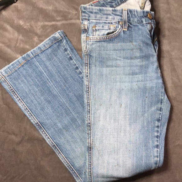 7 for all mankind bootcut jeans Size:30 - Picture 3 of 6
